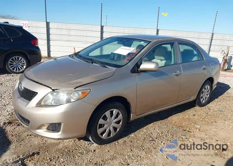 2009 Toyota Corolla Le z USA, uszkodzony, nr VIN 1NXBU40E49Z058002